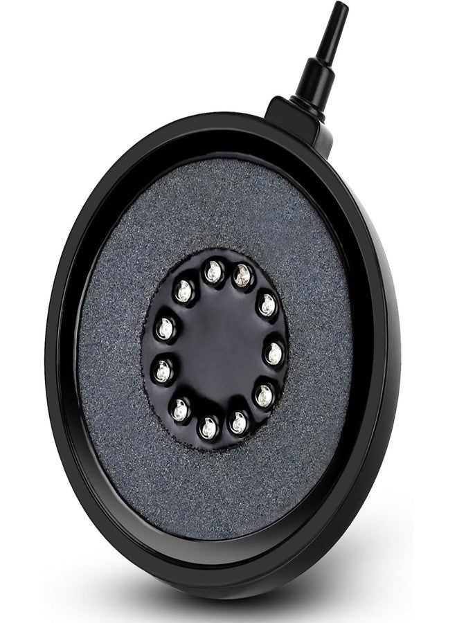 fishkeeper Aquarium Air Bubble Light, LED Fish Tank Bubbler Stone Disk with 11 Super Bright Lamp Beads, 16 Colors and 4 Modes Adjustable for Fish Tank Decoration Oxygenation - Image 1